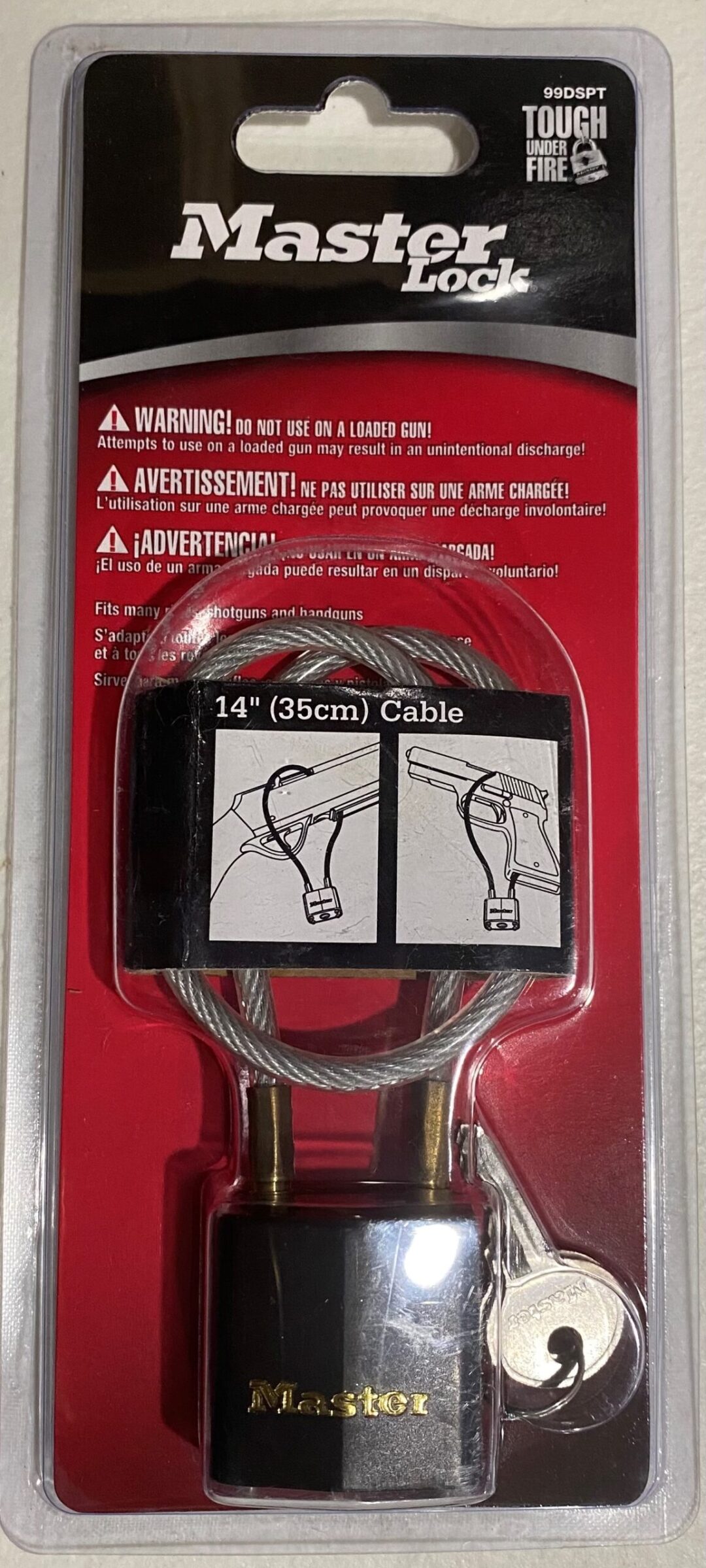 Master Lock® No. 99DSPT CABLE GUN LOCK - Image 2