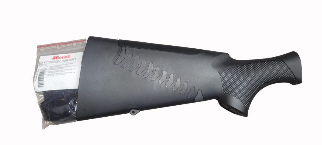 Benelli Super Black Eagle II & M2 pre-2023 12ga. ComforTech Stock, Black Synthetic with shims no recoil pad - Image 2