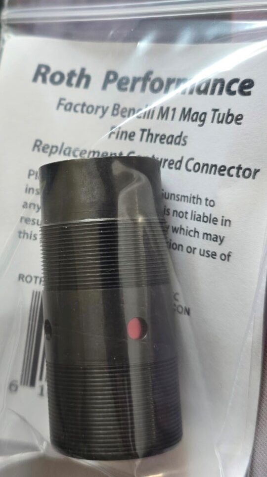 Alternative view of Roth Performance Replacement Captured Connectors for Benelli M1-Fine Threaded receivers